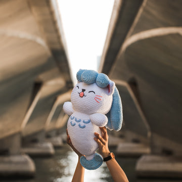 Merleon the Merlion Amigurumi Pattern & Kit